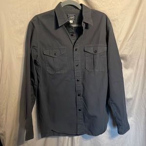 J. Crew Shirt Jacket Grey